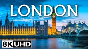 Лондон, Великобритания 8K Видео Ultra HD 240 FPS - Столица Англии