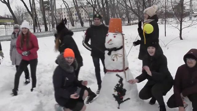 Школа Снеговиков#Алтайская зимовка