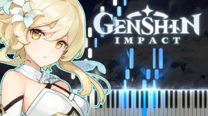 Teyvat Chapter Storyline | Travail (Genshin Impact) - Synthesia / КАВЕР НА ПИАНИНО