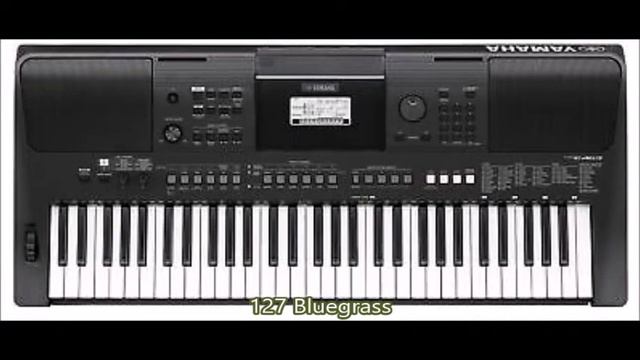 Styles Yamaha PSR - E463 смотреть онлайн