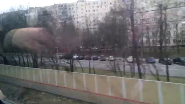 Двухэтажный аэроэкспресс идёт в Домодедово смотреть онлайн