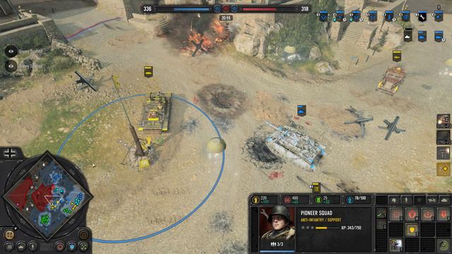 Company of Heroes 3 - ESCALATION - Wehrmacht Gameplay - 4vs4 - No Commentary
