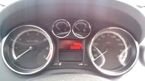 Включение скандинавского света на Peugeot 408 (Экран А) в БК
