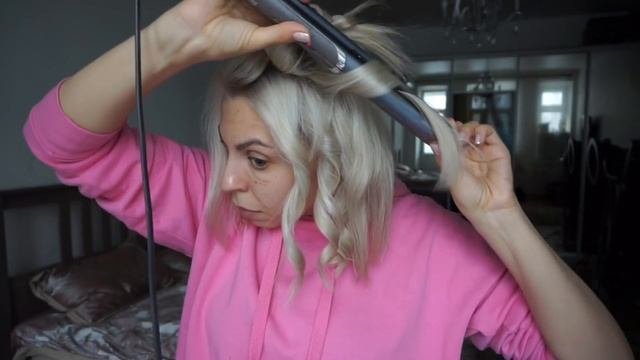 БЫСТРАЯ УКЛАДКА ЛЕГКИМИ ЛОКОНАМИ САМОЙ СЕБЕ