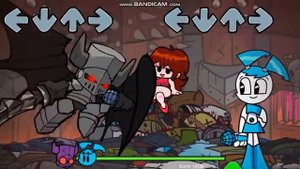 Jenny vs NECROMANCER Castle Crashers Part 1 FNF