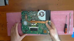 Asus K53SM разборка и замена термопасты