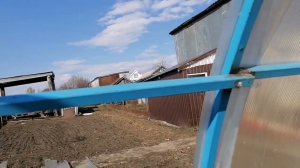 Советы . когда меняем поликарбонат теплицы. Меняю поликарбонат теплицы.