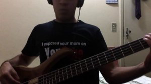 Papa Roach - Give me back my life (Bass Cover)