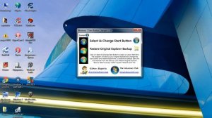 Как сменить кнопку пуск? ответ!