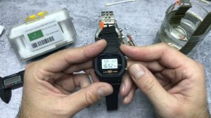 Популярные SKMEI 1628  5ATM BLACK. Обзор, настройка + тест на воду.