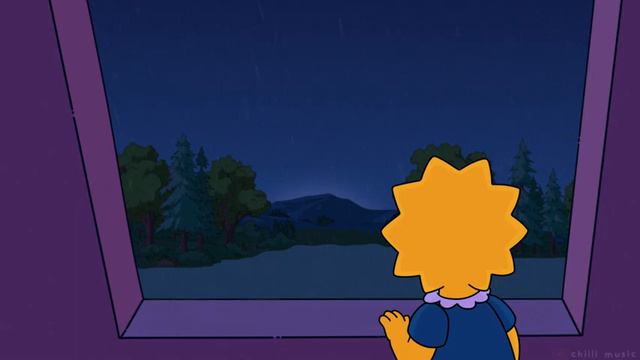 Rainy Night - Lofi hip hop mix ~ Stress Relief, Relaxing Music смотреть онлайн