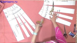 Расклешенная трапеция для фигур с жировиком в области талии