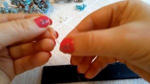 Незабудки из бисера. Бисероплетение. Цветы из бисера. Forget-me-nots from beads. Beading.