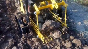 Фаворит и грохотная картофелекопалка квм-01 целина 2020г после переделки