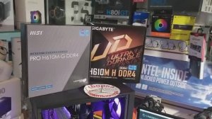 Ограничения чипсета Intel H61 и нагрев VRM. Core i5-12400 на матетринских платах с H61? ПК за 45000₽