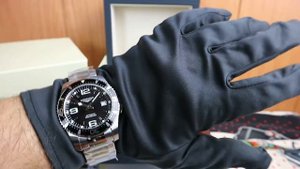 Longines Hydro Conquest 41 mm Blask Dial Ref. L3.742.4.56.6