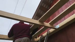 Строим предбанник за четыре дня!