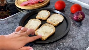 САМЫЕ ВКУСНЫЕ ГОРЯЧИЕ БУТЕРБРОДЫ | РЕЦЕПТ ЗАВТРАКА | NATA KITCHEN