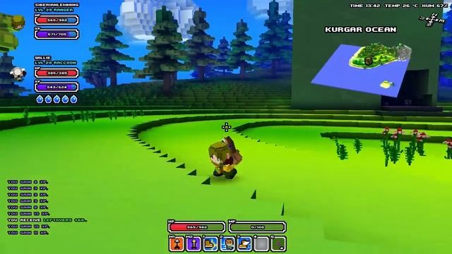 Академия Cube World: Коротко о биомах и их особенностях. смотреть онлайн