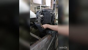 Лодочный мотор Ямаха 50 4 такта гидроподъем