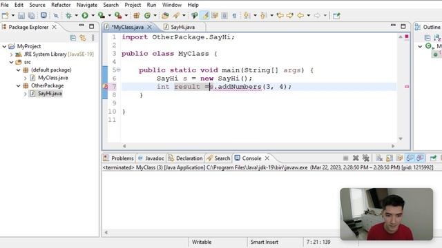 How To Import A Class In Java From Another Package or Project - Java Tutorial