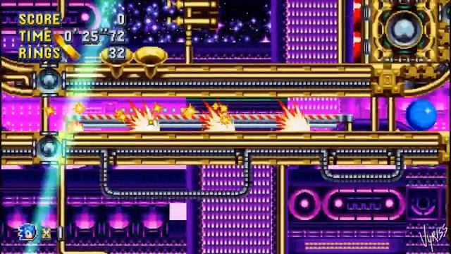 Stardust Speedway Act 2 [0'28"33] - Sonic Mania Time Attack/Speedrun смотреть онлайн