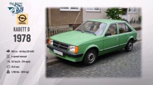 История марки Опель (1899-2018)