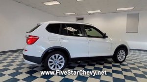 USED 2013 BMW X3 AWD 4dr xDrive28i at Five Star Chevrolet Cadillac GMC (USED) #TDL874622