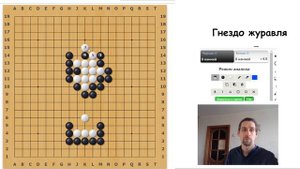 Гнездо журавля, тактические приёмы игры Го