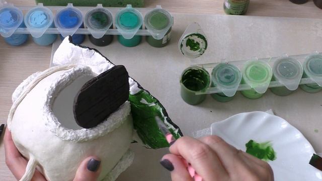 Сказочный Яблочный Дом/Fabulous Apple House/diy/папье-маше смотреть онлайн