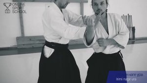 АЙКИДО. Урок 6.5.2: Ирими наге ура (Гяку ханми)