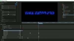 Неоновый текст в VEGAS Effects 4 и VEGAS PRO 20 \ NEON TEXT