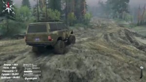 SpinTires Toyota Land Cruiser 60 тест драйв
