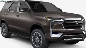 TOYOTA FORTUNER 2025-2026? REDESIGN | Digimods DESIGN |