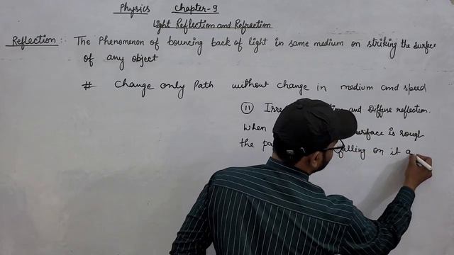 Reflection of light ||Ch-9 Light Reflection and Refraction |Scienceclass 10 ||Part 2 #Dharmendrasir