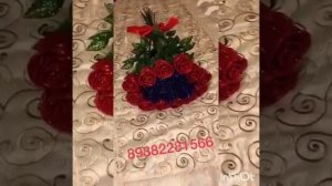 букет роз из бисера