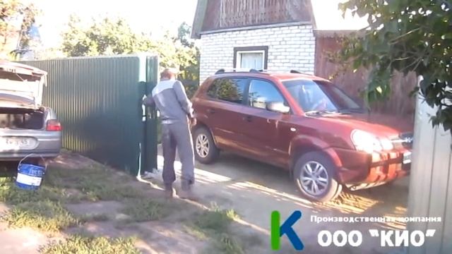 Откатные ворота от ООО "КИО" смотреть онлайн