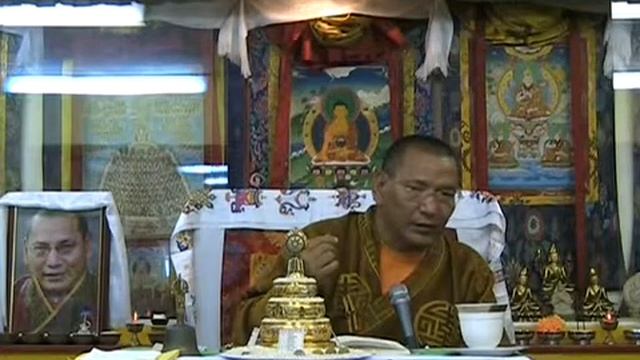 Геше Джампа Тинлей. Сутра сердца. Москва 2011. Часть 2. смотреть онлайн