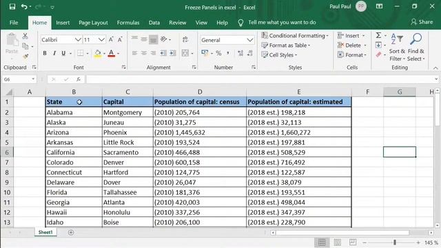 How to Freeze Columns and Rows in Excel смотреть онлайн