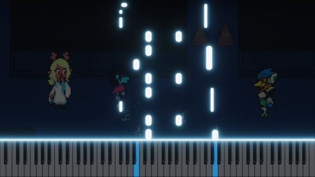 Berdly - DELTARUNE Chapter 2 | Piano (w/ Sheet Music) смотреть онлайн