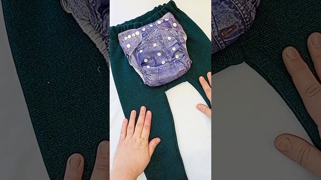 Штанишки пеленальные, из флиса