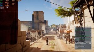 (Assassin's Creed Origins) AMD Ryzen 5 3600 и GTX 1660 super gigabyte