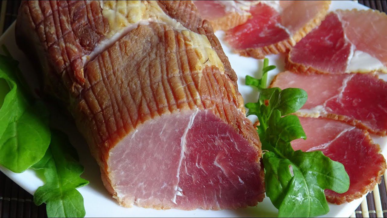 Как сделать корейку сырокопчёную. Правильно коптим мясо.