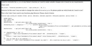 Wordpress: How can I override wp_price woocommerce function in my theme?