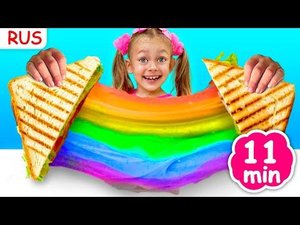 Делаем сэндвич | Майя и Маша | Детские песни | Детские истории