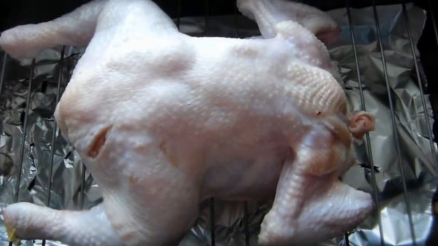 Курица горячего копчения/Несложный рецепт
