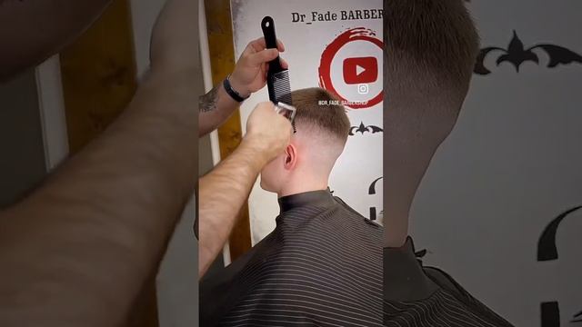 STEP BY STEP FADE  #dr_fade #shorts #haircut ?