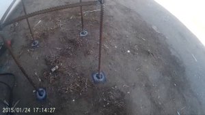 Мангал из колёсного диска от газели.