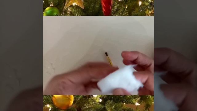 Ватная игрушка "Девочка с бандеролью" смотреть онлайн