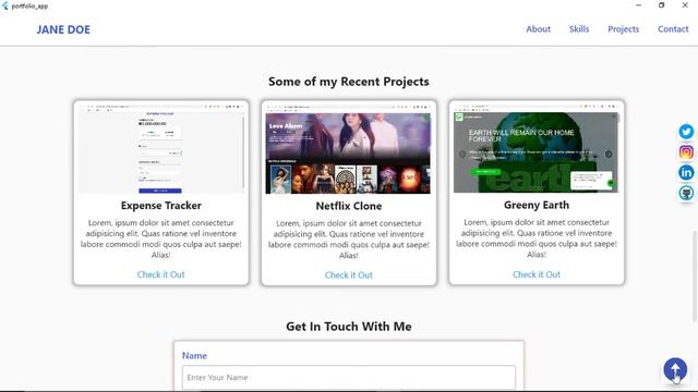 Build Your Own Responsive Developer Portfolio with Flutter part 1 смотреть онлайн